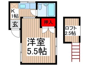 シャトリエ８の物件間取画像